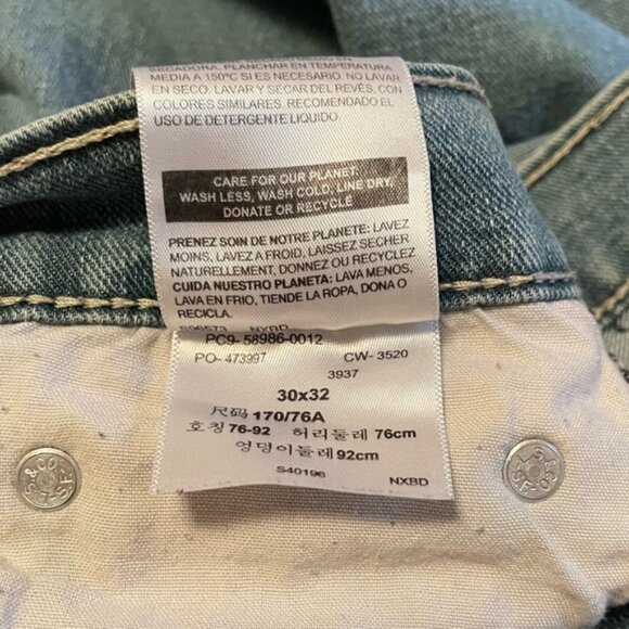 Levi's Signature S26 Skinny Jeans Sz 30 - Picture 5 of 5